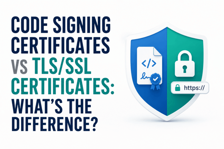 Code Signing Certificates vs TLSSSL A Technical Comparison