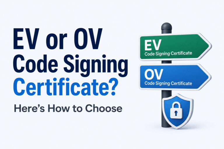 The Differences Between EV and OV Code Signing Certificates