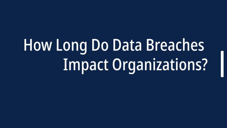 Data Breaches Impact Organizations