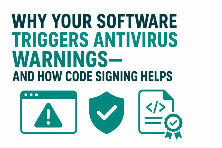 Code Signing vs Antivirus Warnings