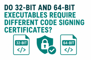 Does a Code Signing Certificate Work for Both 32-bit and 64-bit Executables